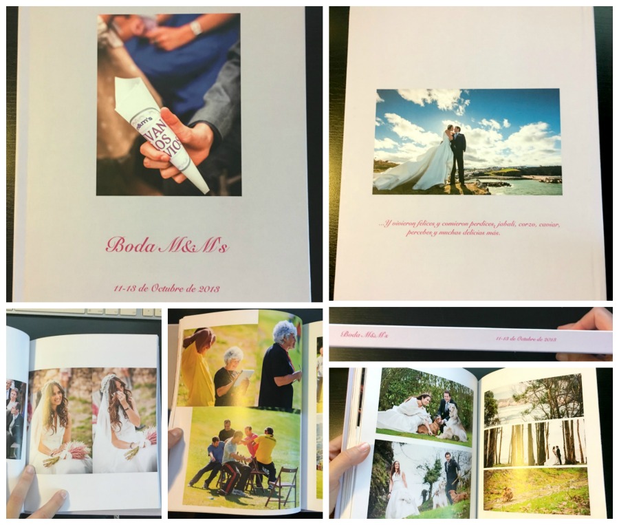 album, boda, persistencia o cambio, mar vidal, wedding, blurb, DIY, handmade