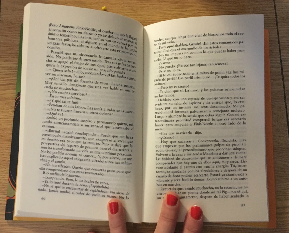 de-acuerdo-jeeves-p-g-wodehouse, mar vidal, persistencia o cambio, mi libro de la semana